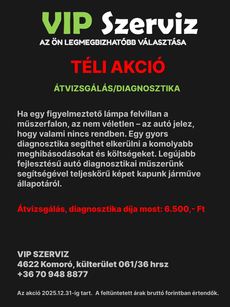 ÁLTALÁNOS ÁTVIZSGÁLÁS
